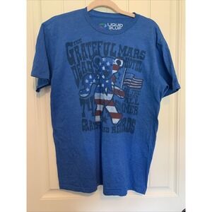 Liquid Blue The Grateful Dead Mars Hotel Size Large T-shirt Blue